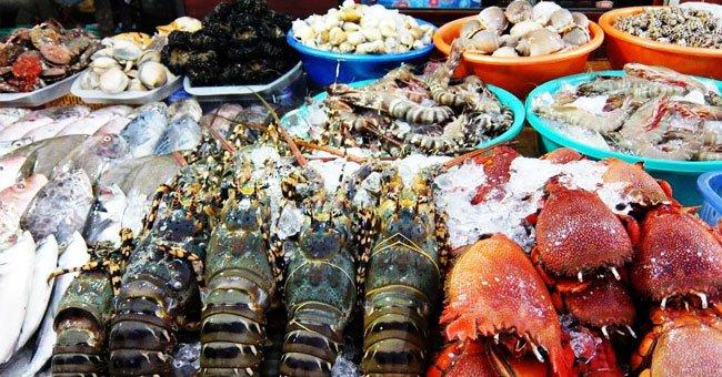 hải sản tươi quận 1 giao tận nơi tại Cá Tươi Ghe Về